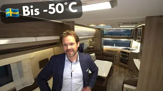 🇸🇪 BIS -50°C FROSTSICHER! Schweden Camping Caravan Kabe Royal 560 XL KS. Alde Heizung.