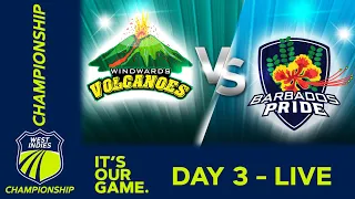 🔴 LIVE Windwards v Barbados - Day 3 | West Indies Championship | Friday 3rd June 2022