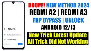 Redmi A2 | A3 FRP Bypass/Unlock 2024 Android 13 - Google Account Remove