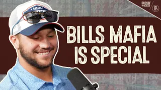 Josh Allen And George Kittle Talk About How Awesome Bills Mafia Is