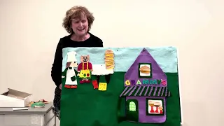 Felt Board Lady Storytelling: Grammy's Secret Ingredient #youtubekids #storyforchildrens #cookies