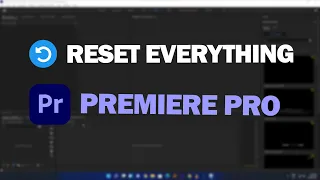 how to reset all settings in premiere pro 2022 - Reset premiere pro to default