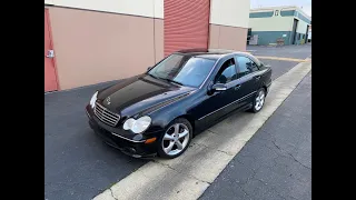 BRINGING A 2006 MERCEDES C230 BACK TO LIFE!