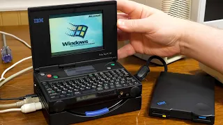 Testing an IBM PC110 Running Windows 95