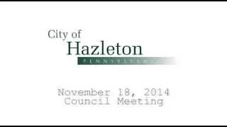 Meeting Minutes - November 18, 2014
