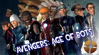 (TF2 DUBS) Avengers Fortress: The age of BOTS!