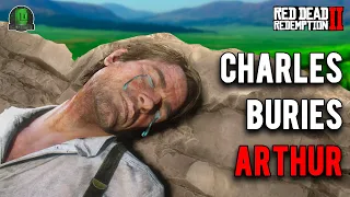 Arthur Morgan | Charles Burying Arthur Morgan | Unseen Cutscene We All Wanted |Red Dead Redemption 2