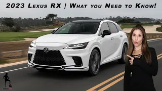 2023 Lexus RX: What You Need to Know in 1min!