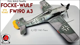 1/72 Focke-Wulf Fw190 A-3 Tamiya Full Build