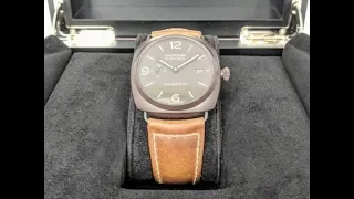 Panerai Radiomir, 3 day, Black Seal, Composite, PAM 505, 45mm