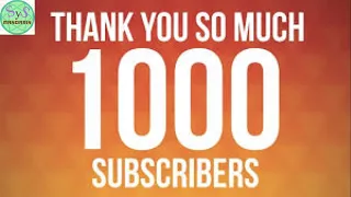 310: 1000 Subscribers! Thanks. Learn YouTube Related Vocabulary in Chinese