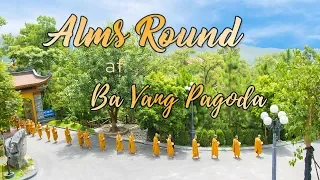 Alms Round At Ba Vang Pagoda