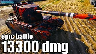 СТАТЮГИ ЗНАЮТ КАК ИГРАТЬ НА БАБАХЕ 🌟 FV4005 Stage II World of Tanks максимальный урон