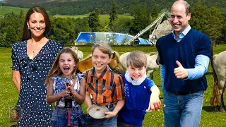 Catherine, William And Their Children 'Special Vacation' With A Passion Picnick & Outdoor Barbecues