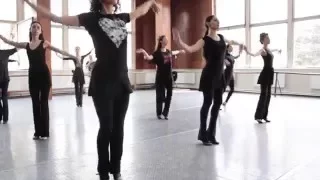 Sukhishvili Women Dancers Rehearsing (Georgian National Ballet)