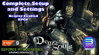 RPCS3 v0.0.18 | Demon's Souls + settings  | RPCN Net Play