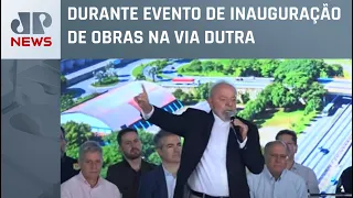 Presidente Lula responde manifestantes durante discurso e volta a falar sobre Israel