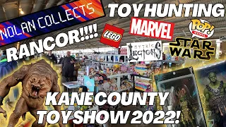 Chicago's BIGGEST Toy Show! Kane County 2022! EPIC Toy Hunt for Mythic Legions & Our FIRST Rancor!