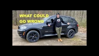 I AM TURNING MY DAILY BMW E70 X5D INTO AN OVERLAND RIG PT 1