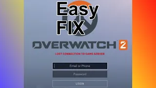 Overwatch 2: Lost Connection To Game Server EASY FIX. All blizzard games.