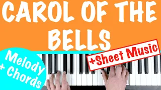 How to play CAROL OF THE BELLS Piano Tutorial Lesson