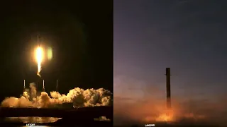 Falcon 9 launches CSG-2 and Falcon 9 first stage landing