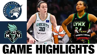 New York Liberty vs Minnesota Lynx FULL GAME Highlights | Women's Basketball | 2024 WNBA