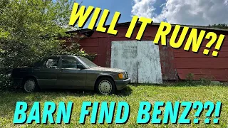 Mercedes 190e Left for Dead?! Will it Run??