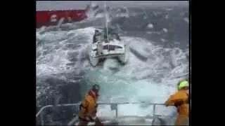 RNLI rescue footage