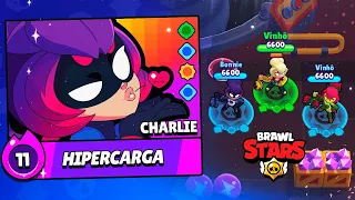 JOGUEI COM A NOVA BRAWLER CHARLIE e ELA É SENSACIONAL! REVIEW COMPLETO BRAWL STARS