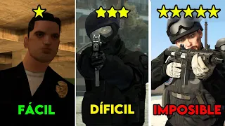 ¿Cómo es la policía de la saga GTA?