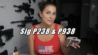 Sig P238 & P938 field strip and clean