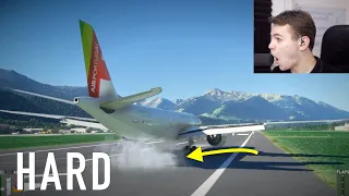 Reacting To Your HARD LANDINGS