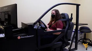 WVU Occupational Therapy simulator puts patients in the driving seat!