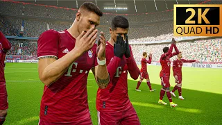 eFootball 2022 - Gameplay - Bayern Munich Vs Manchester United Full Match | PC