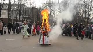 Масленица в поселке Сокол 2