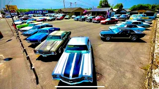 Classic American Muscle Car Lot Inventory Walk 7/17/23 Update Maple Motors USA Rides For Sale