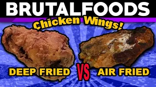 Chicken Wings - Air Fried vs Deep Fried!