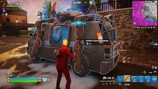 Fortnite throwback victory 🤖