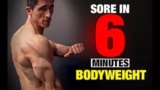 Bodyweight Triceps Workout (SORE IN 6 MINUTES!)