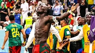 Vincent Aboubakar Unforgettable Moments in Qatar / scored a goal against Brazil