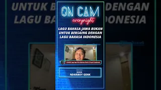 Soal Lagu Jawa yang Viral, Ndarboy: Lagu Jawa Bukan untuk Bersaing dengan Lagu Bahasa Indonesia