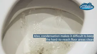 Condensation or  Sweaty Toilet: How to Fix It