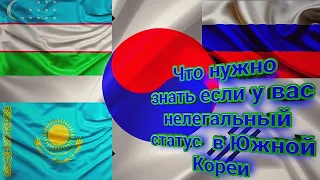 Южная Корея. Что нужно знать если у вас  нелегальный статус.#koreavlog