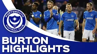 Highlights: Portsmouth 2-2 Burton Albion