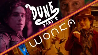 Wonka Trailer, Dune 2 Style AND Dune 2 Trailer, Wonka Style