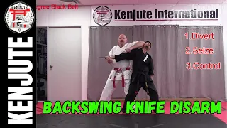 Self-Defence For A Backswing Knife (Kenjute - Joe Foster)