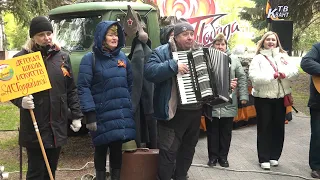 "Фронтовой военный городок" в Центральном парке культуры и отдыха.  Зарайск.