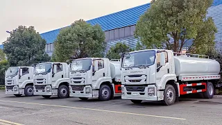 Isuzu GIGA 15,000L water tank truck