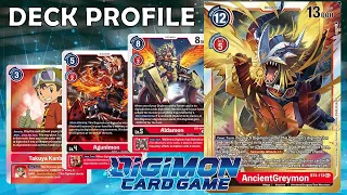 Digimon TCG | AncientGreymon E-03 | Deck Profile (EX2)(Actualización)